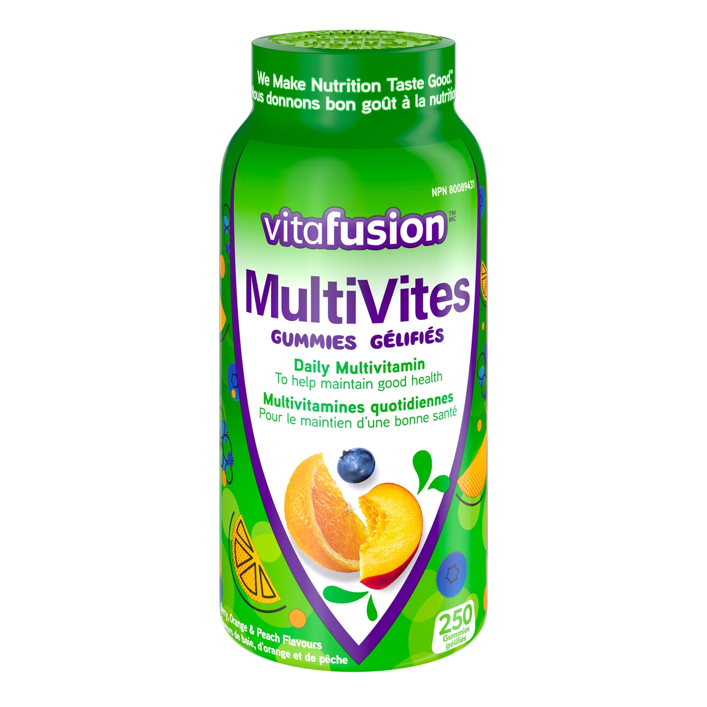 Vitafusion - 成人复合维生素软糖,250粒
