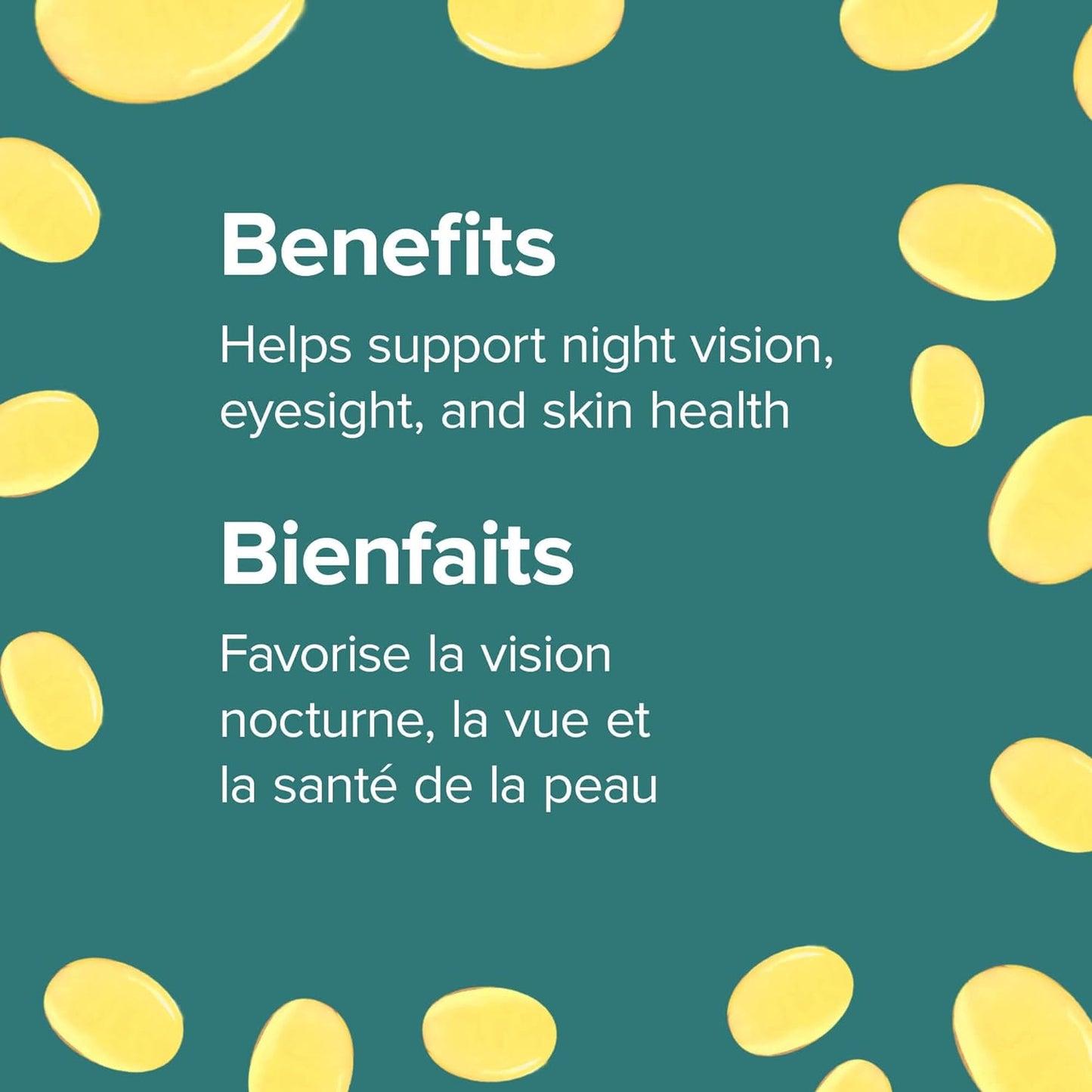 Webber Naturals 维生素 A 10,000 IU,110 粒软胶囊,有助于维持眼部和皮肤健康