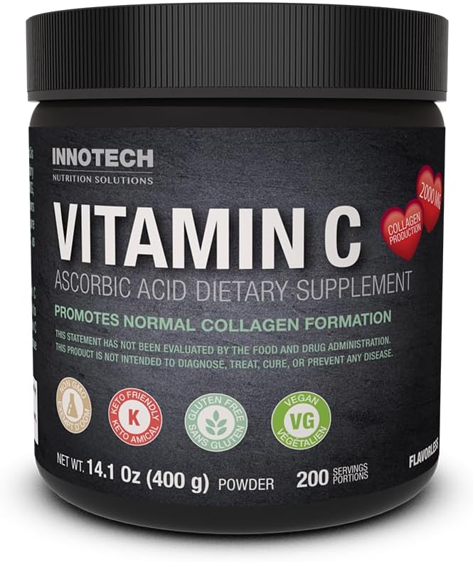 Innotech Nutrition 純維生素C(抗壞血酸)-400克
