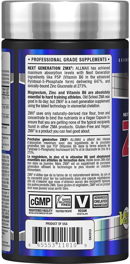 ALLMAX Nutrition - ZMX2,90粒