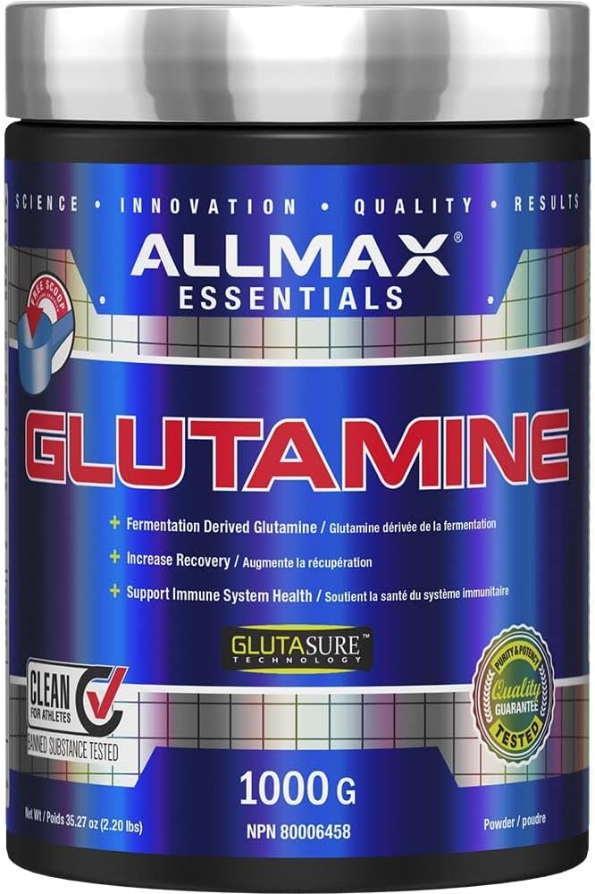 ALLMAX Nutrition - 谷氨酰胺粉 - 100% 医药级 - 1000 克,1000 克