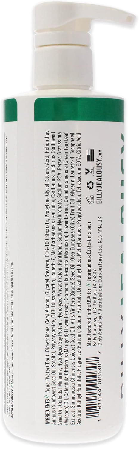 Billy Jealousy 组合码面部保湿霜男士保湿霜 - 16 盎司