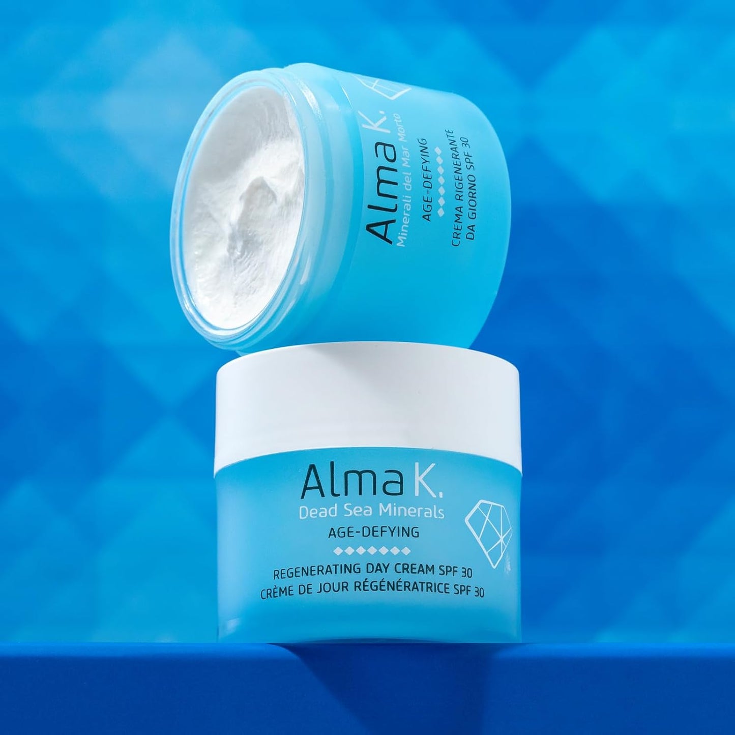 Alma K 抗衰老再生日霜 SPF 30 - 抗衰老面霜 - 每日面部保湿霜,含 SPF - 含补骨脂酚、透明质酸 - 1.7 盎司