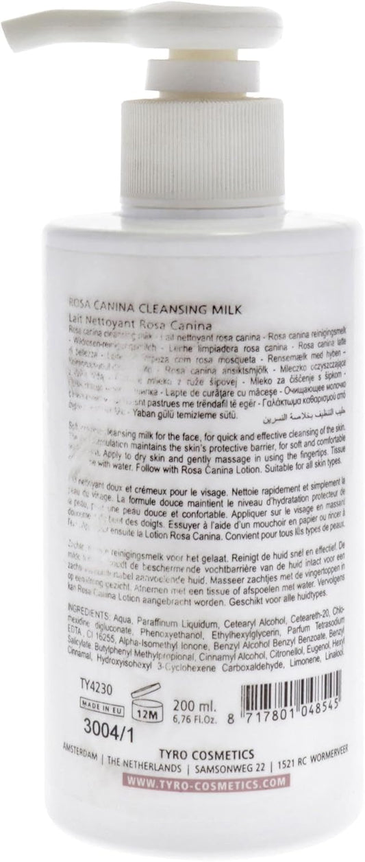 Rosa Canina Cleansing Milk by Tyro for Unisex - 6.76 oz Cleanser