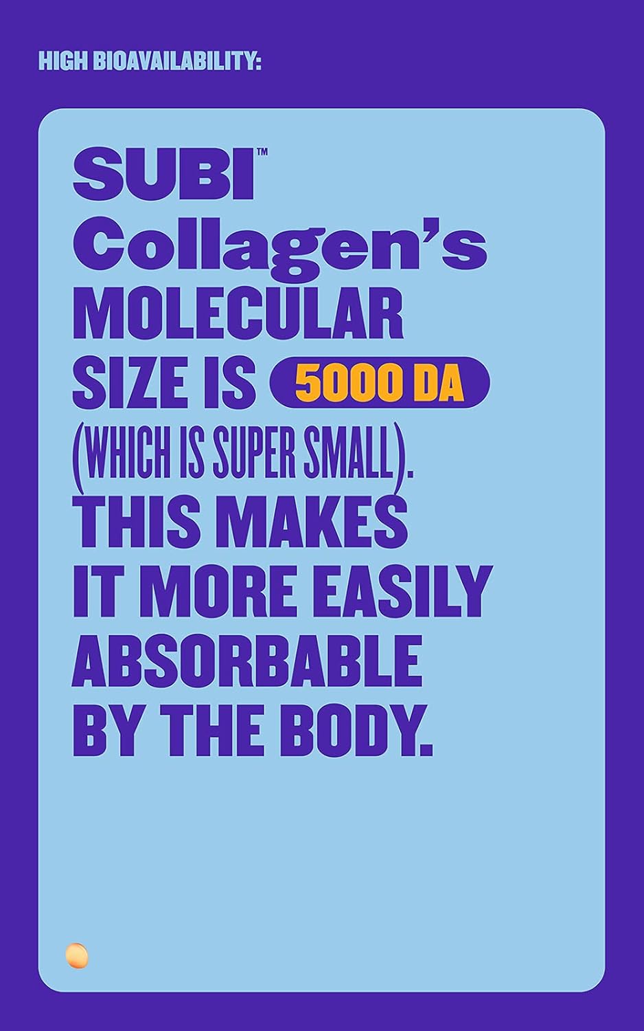 SUBI Hydrolyzed Bovine Collagen - For Healthy Hair, Skin, Nails, Joints -Type 1, 3 Collagen peptides, from Hormone-Free Pasture Raised Cows, Non-GMO - Not Flavoured (40 servings)