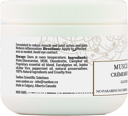 Sunbee 肌肉關節霜 天然 100毫升