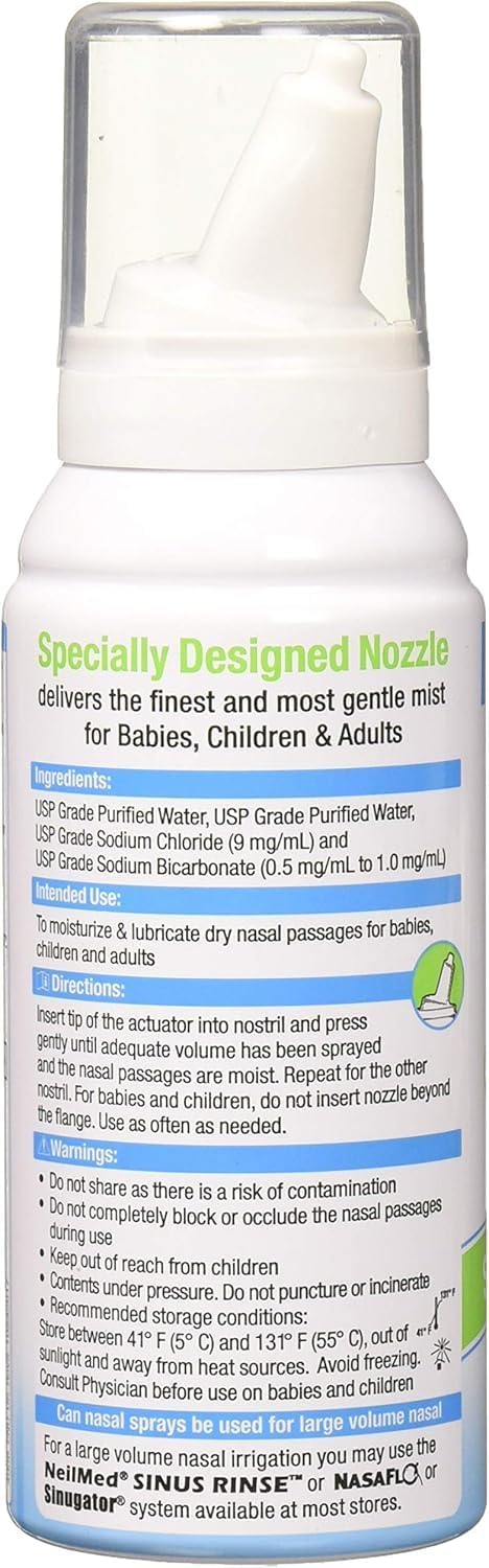 NeilMed Pediamist 生理盐水喷雾,75毫升