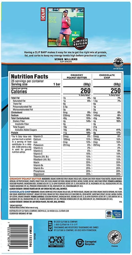 Clif Bar 多种装,26 支