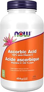 NOW Supplements,維生素C晶體(抗壞血酸),抗氧化保護,454克