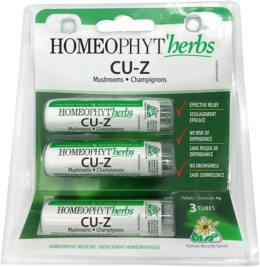 Homeocan - CU-Z 3x4g 铜锌蘑菇