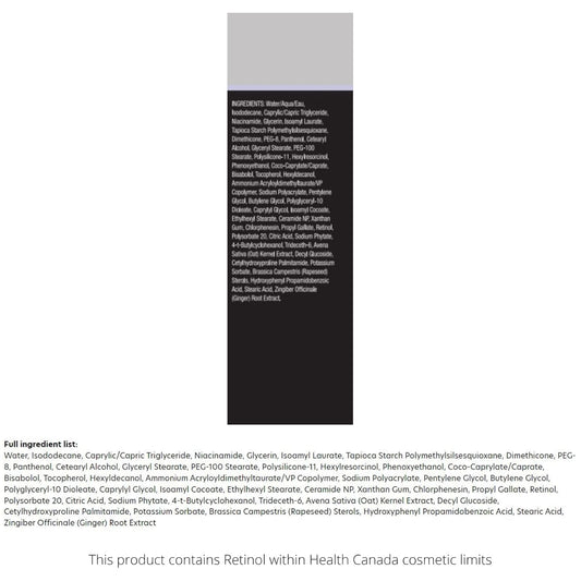 PCA SKIN Retinol Treatment for Sensitive Skin, Anti Aging Serum, Vitamin A & Niacinamide (1 oz)