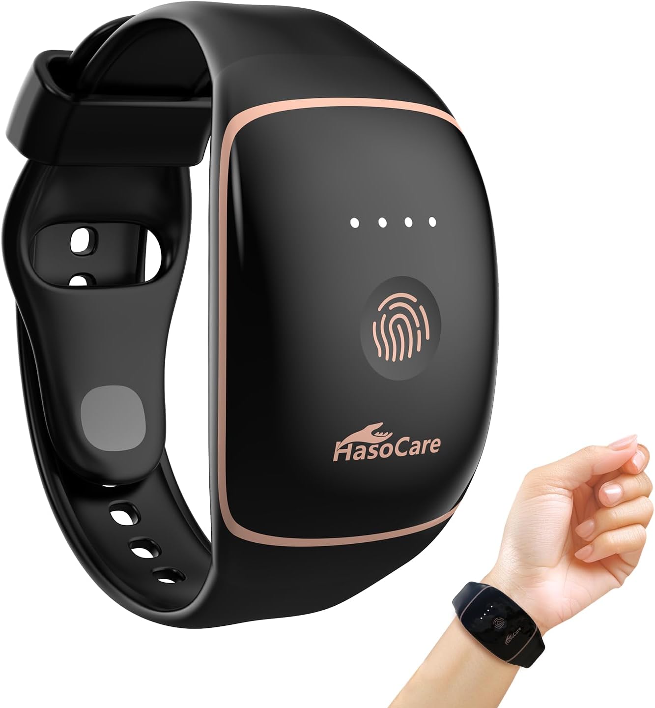 經皮電刺激裝置、防噁心腕帶、暈動病腕帶、暈動病(汽車、飛機、海上)和晨吐的嘔吐緩解劑,不含藥物且無副作用