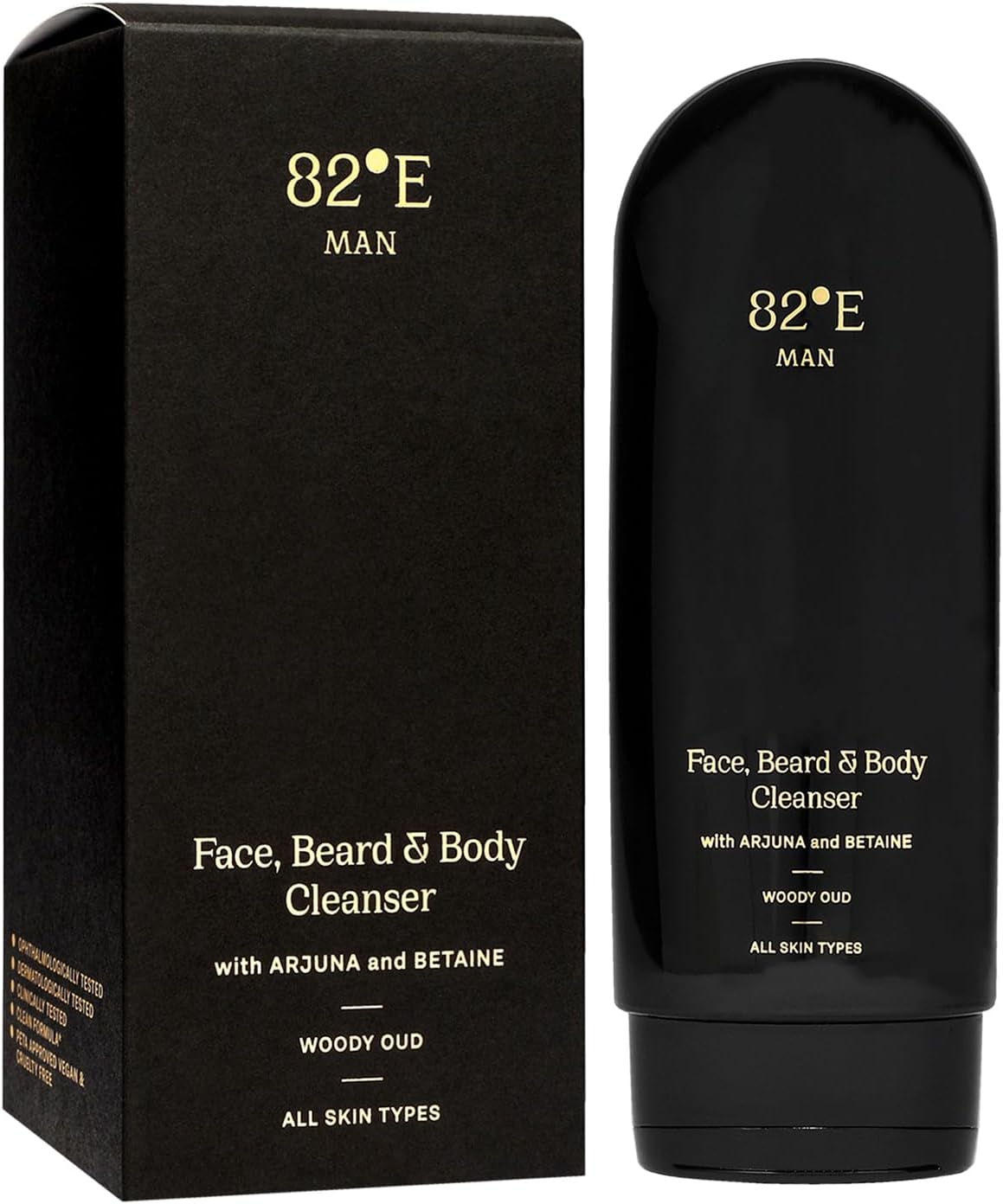 82E Face Beard and Body Cleanser - Woody Oud Cleanser Men 6.7 oz