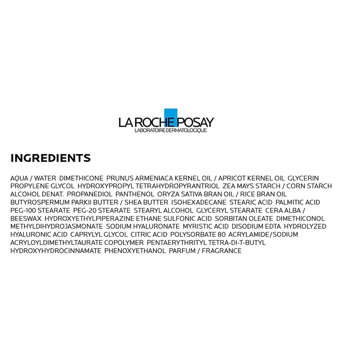 La Roche-Posay Hyalu B5 Riche 面霜,抗皱护理,修复丰盈,含透明质酸和维生素 B5 | 适合敏感肌肤 | 40 毫升