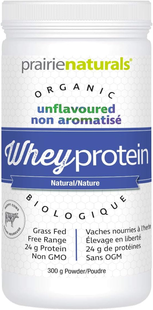 Prairie Naturals Organic Whey Protein, Natural, 300g