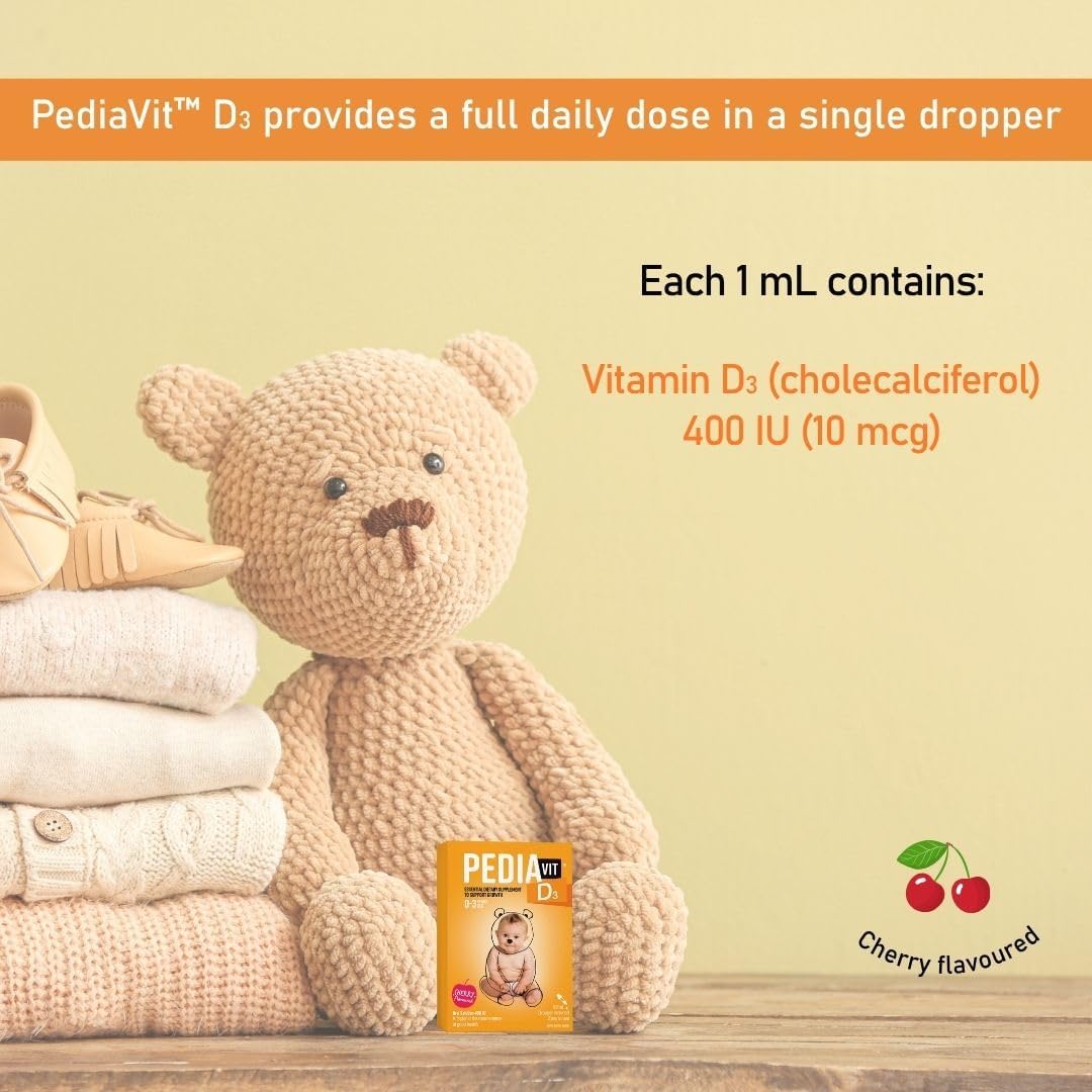 PediaVit 液體維生素 D3 400IU,50mL