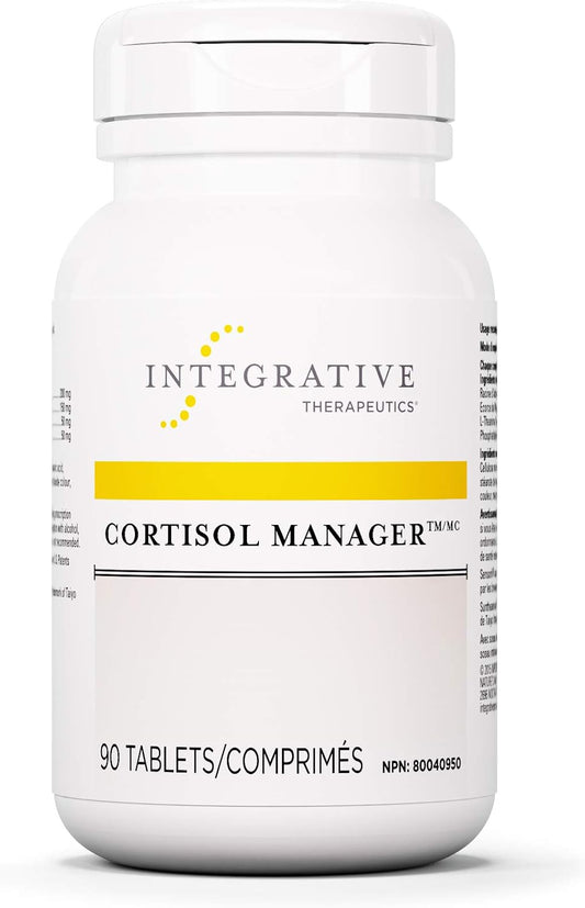 Cortisol Manager - Integrative Therapeutics Stress and Sleep Support Supplement Bundle | Ashwagandha, Magnolia, and L-Theanine