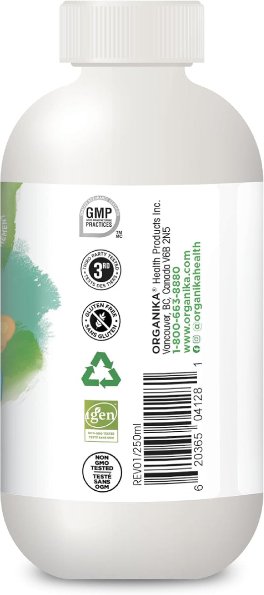 Organika 儿童液体锌(含维生素 C)- 甜橙味 - 增强免疫功能和抗氧化 250 毫升