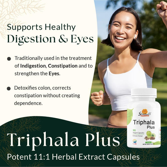 Sewanti Triphala Plus 90粒素食膠囊 NPN 80019321 500毫克