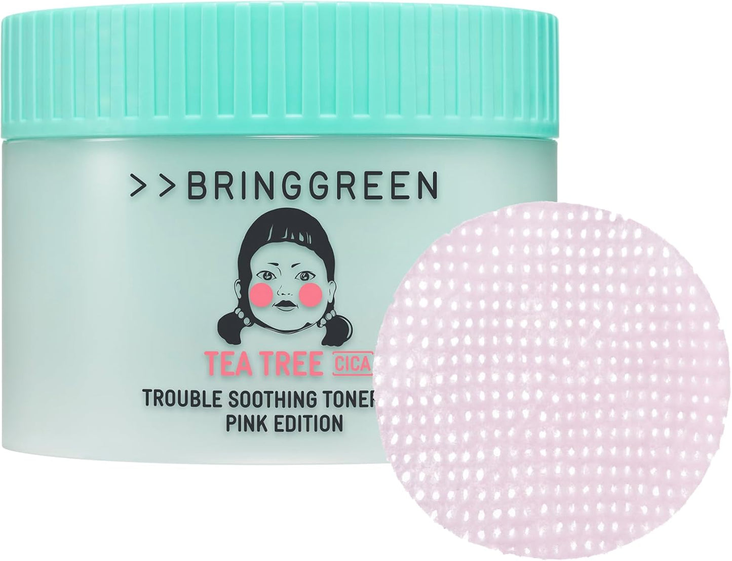 Bring Green Pink Edition - Soothing Toner Pad Pads Unisex-90 Pc