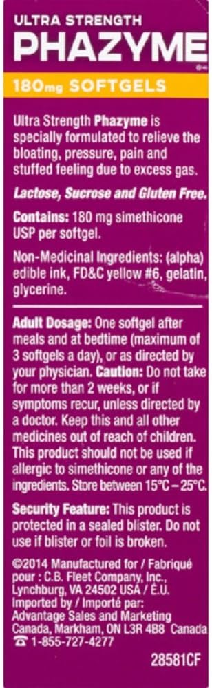 Phazyme 超强效软胶囊,24 粒