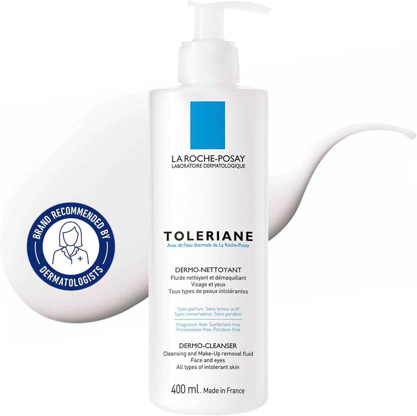 La Roche-Posay 抗過敏保濕臉部精華液,Toleriane Ultra Dermallergo 敏感肌膚專用精華液,含 Neurosensine,可為過敏肌膚補水並修復,20 毫升。