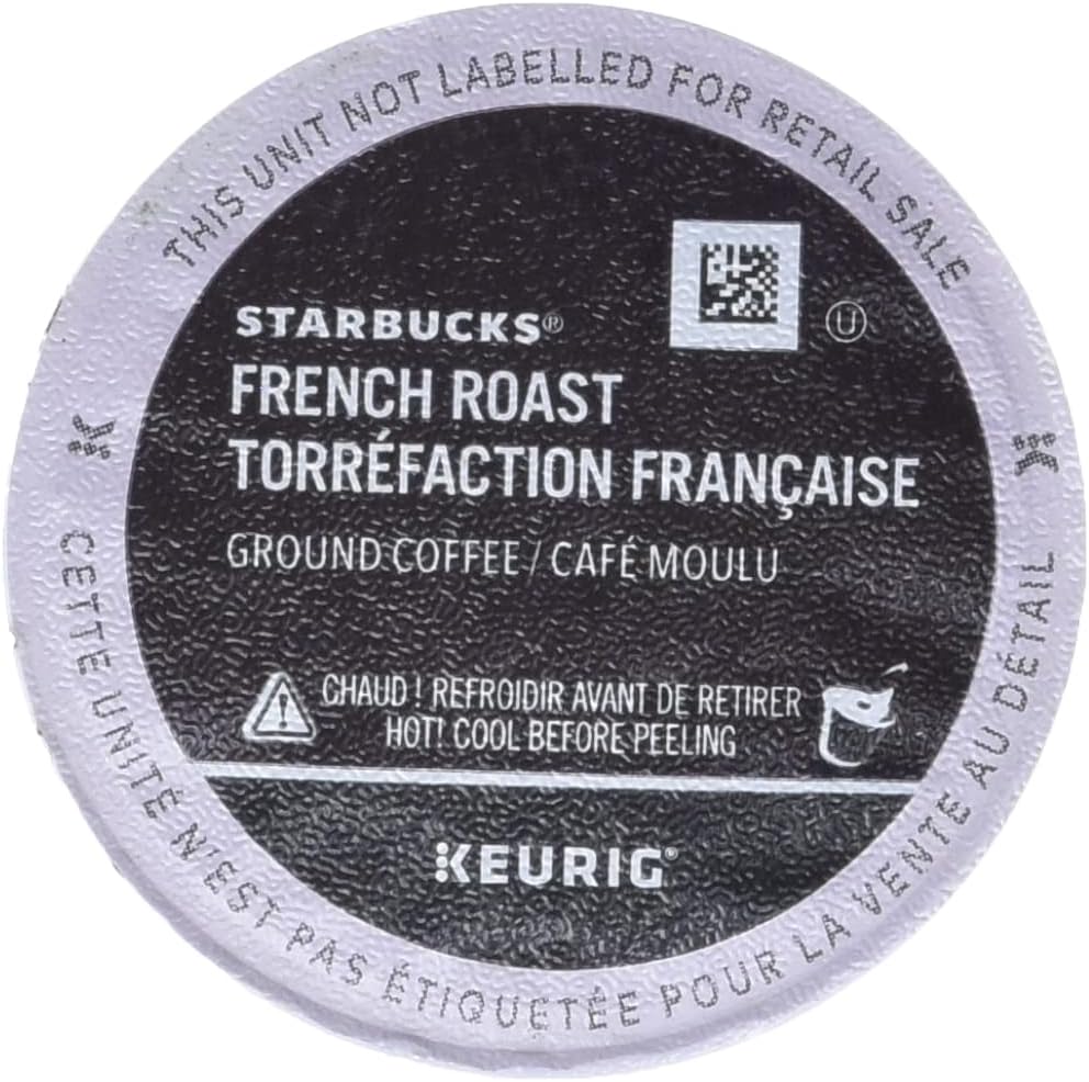 星巴克法式烘焙研磨咖啡,793 克,法式烘焙,深度烘焙咖啡,單份 Keurig K-Cup 膠囊,24 粒