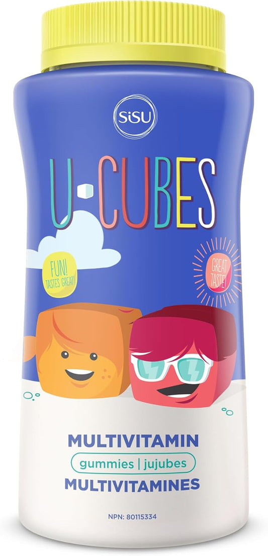 SISU U-Cubes 複合維生素軟糖 120 粒(1 包)