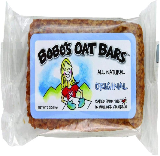 Bobo's Oat Bars - All Natural - Original - 3 Oz Bars - Case Of 12