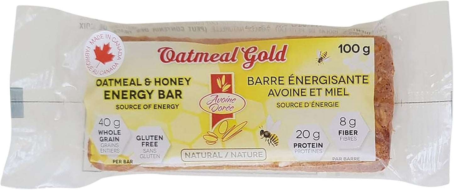 Avoine Doree 燕麦蜂蜜能量棒 天然 12条/盒 12条