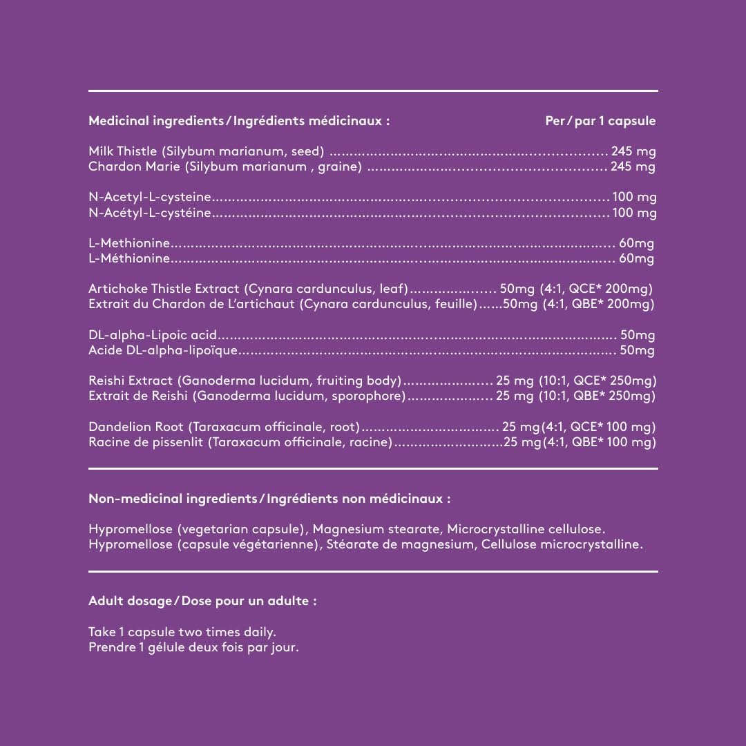 HEAL + CO. 肝脏支持复合物 90 粒素食胶囊