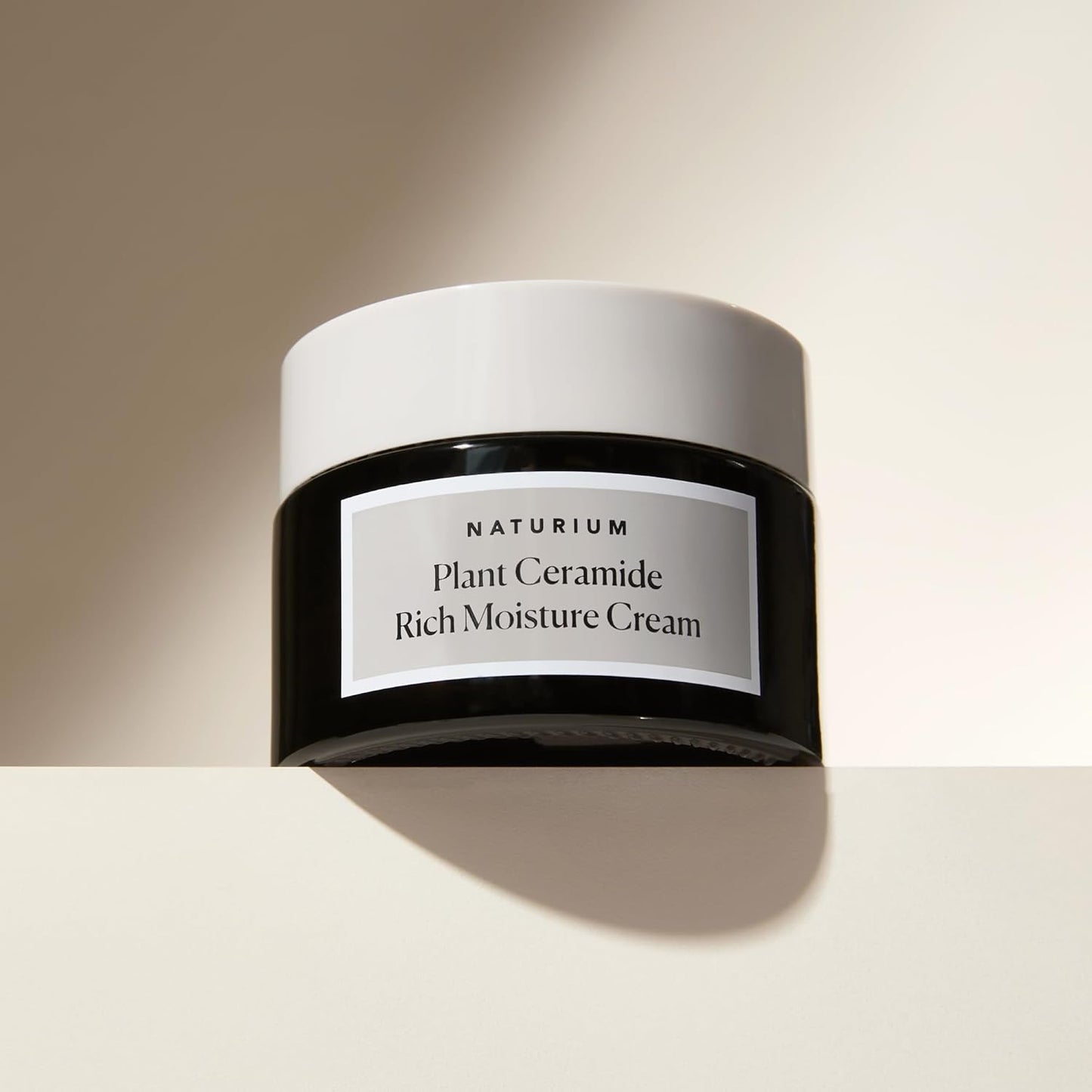 Naturium Plant Ceramide Rich Moisture Cream | Face Moisturizer for Dry Skin, Hydrating & Firming | 1.7 OZ / 50 g