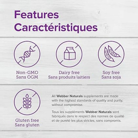 Webber Naturals 輔酶 Q10 (CoQ10) 100 毫克,60 粒軟膠囊,高效抗氧化劑,有益於心臟健康、促進細胞能量生成和緩解偏頭痛
