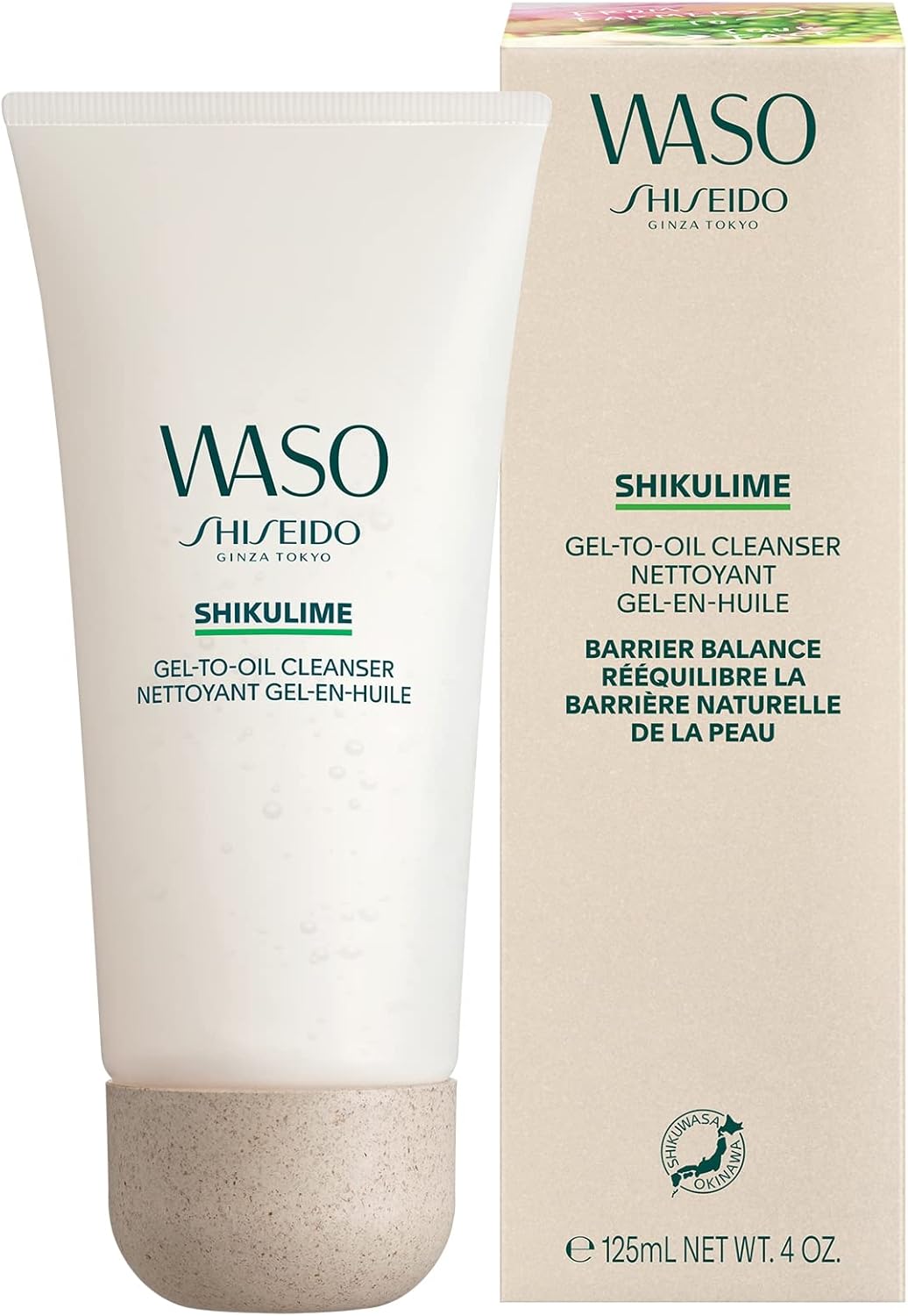 资生堂 Waso Shikulime 女士卸妆啫喱 4 盎司