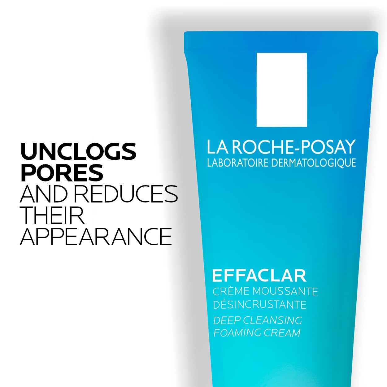 La Roche-Posay Effaclar Face Toner, Foaming Cream Cleanser & Face Mask. For Oily or Acne Prone Skin, Reduces the look of Pores, Dermatologist Recommended