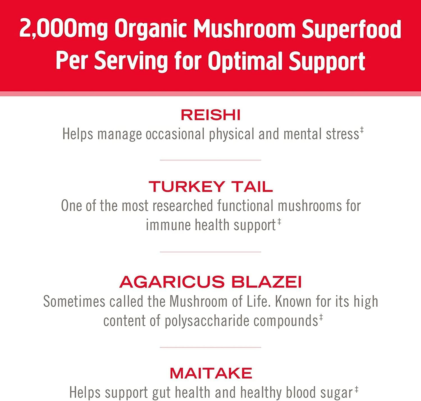 Immune Defense Mushroom 697mg