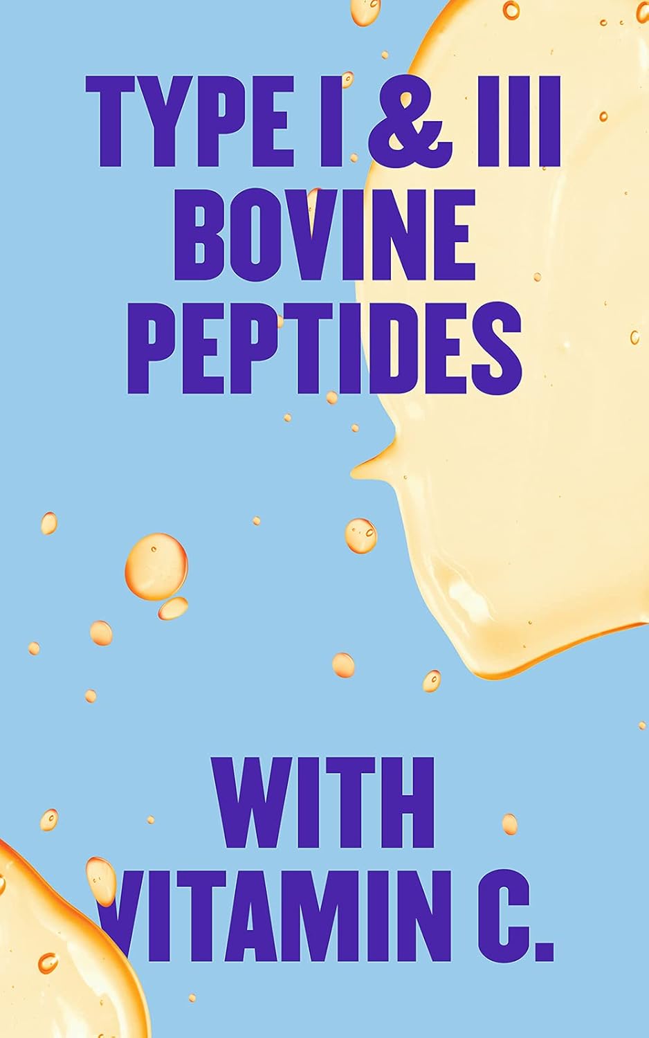 SUBI Hydrolyzed Bovine Collagen - For Healthy Hair, Skin, Nails, Joints -Type 1, 3 Collagen peptides, from Hormone-Free Pasture Raised Cows, Non-GMO - Not Flavoured (40 servings)