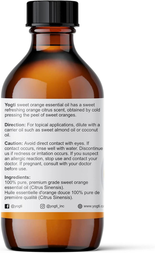 Yogti甜橙油 120毫升