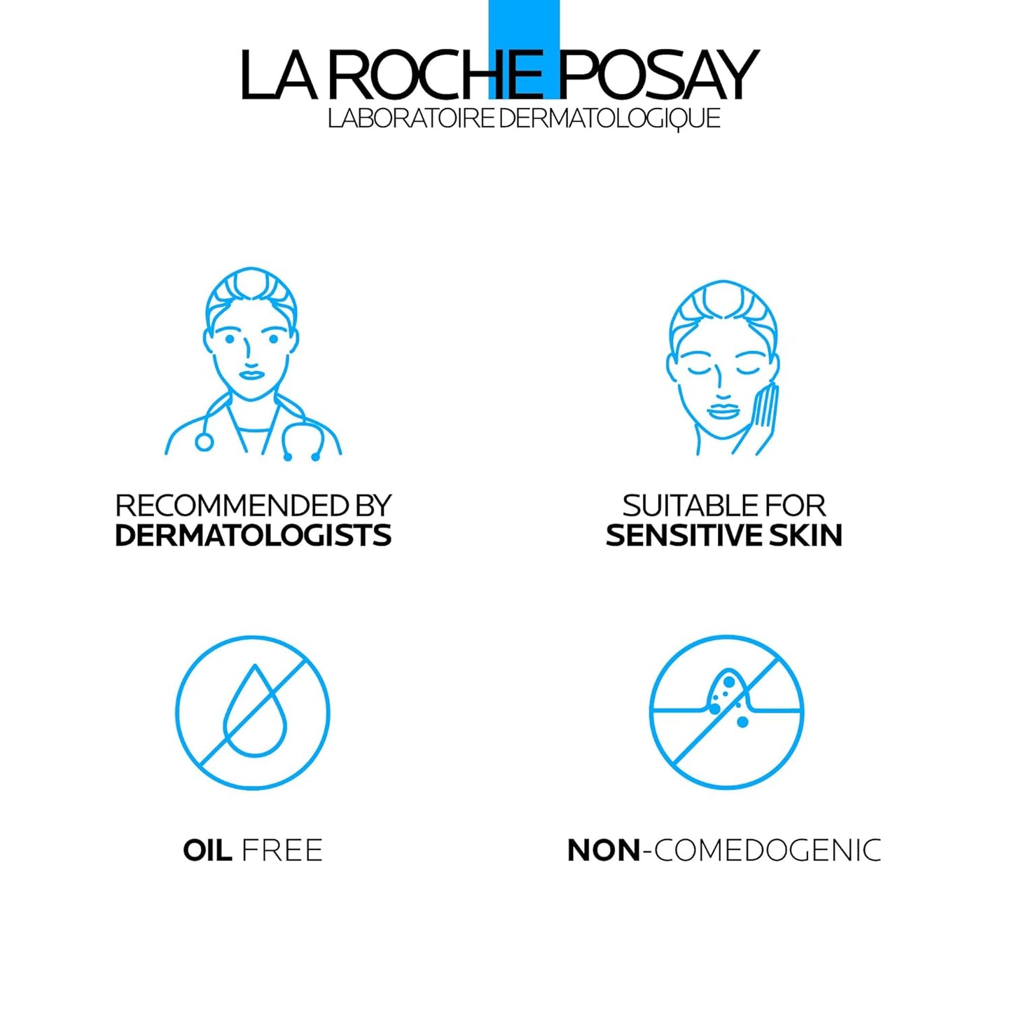 La Roche-Posay Face Cleanser with Pure Vitamin C, Purifying Face Wash to Hydrate Skin with Vitamin C & BHA, Tightens Pores & Boosts Radiance, Safe for All Skin Types, Dermatologist Recommended, 200mL