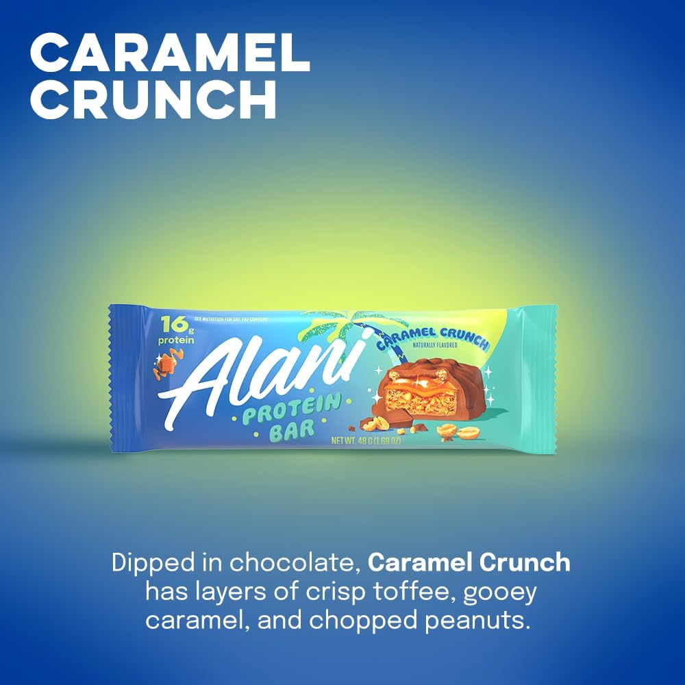 Alani Nu - Protein Bar Caramel Crunch 45g x 12