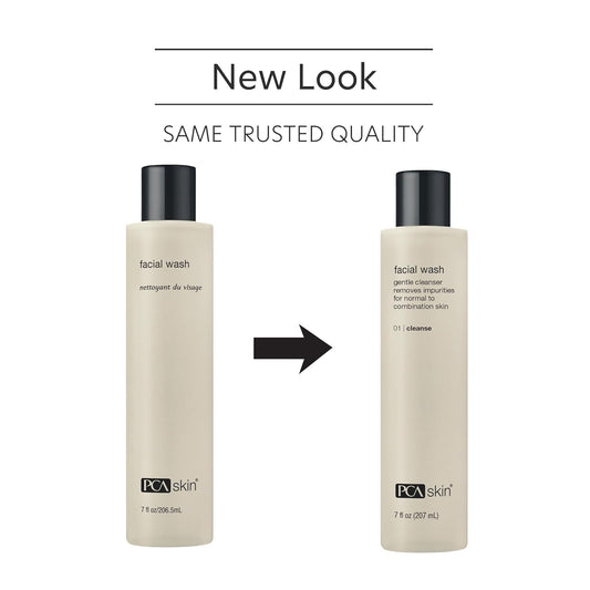 PCA SKIN 溫和保濕潔面乳 - 無油日常泡沫潔面乳,含保濕乳酸,適合所有膚質,特別是粉刺和油性肌膚(7 液體盎司)