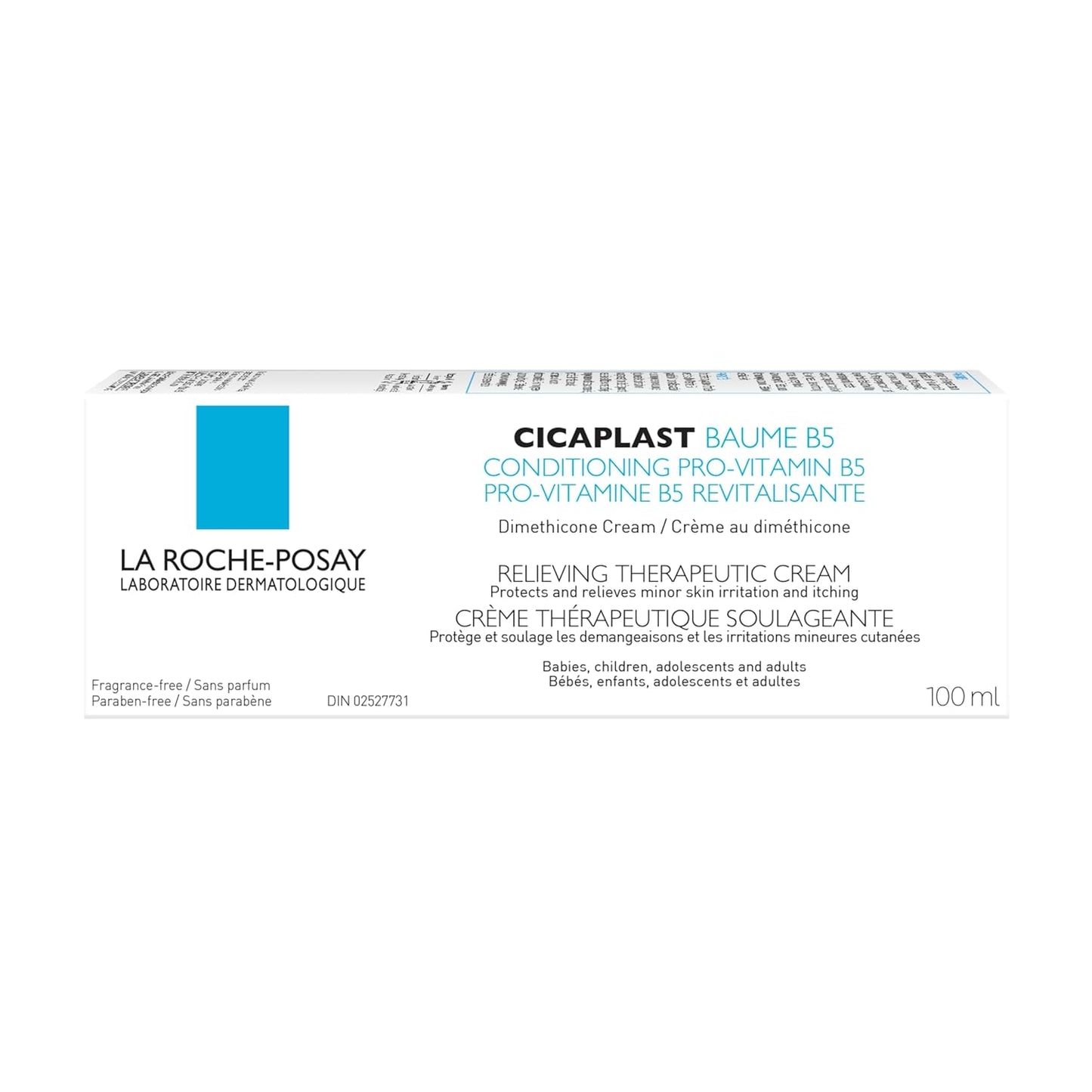 理膚泉 Cicaplast Baume B5 乾性肌膚修復多用途潤唇膏,含潤唇膏套裝,適用於嬰兒、兒童、青少年和成人。適用於敏感肌膚,無香型
