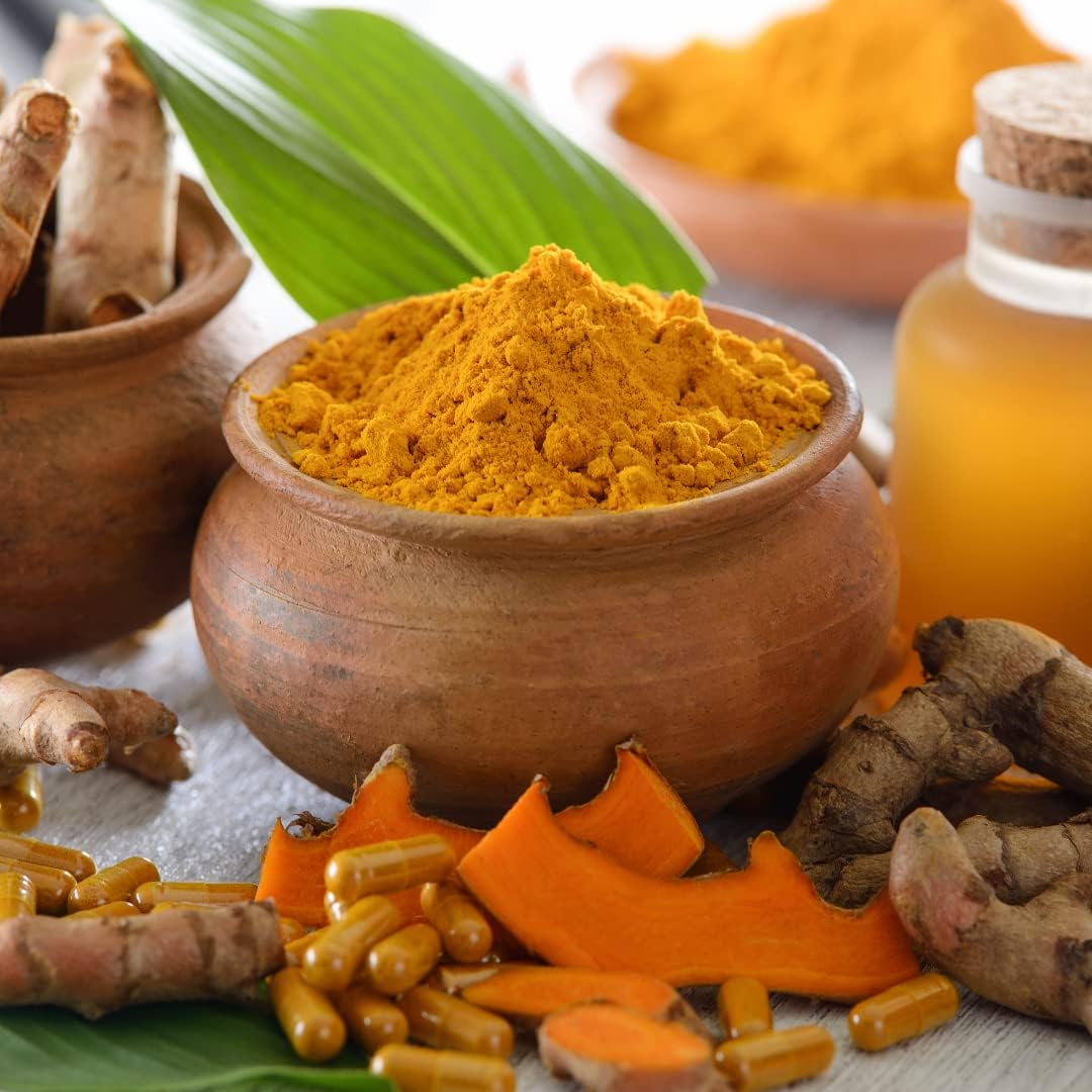 Sewanti 有機薑黃素萃取物 95% 含黑胡椒、印度長胡椒和生薑,用於緩解關節疼痛、肝臟保護劑,薑黃素萃取物 NPN 80070675,60 粒素食膠囊