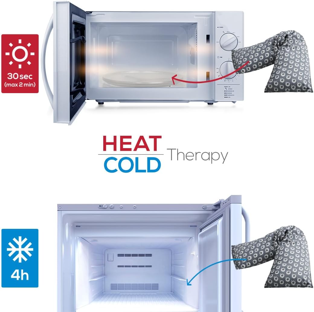 原廠魔法袋簽名版延長敷料,冷熱療法,緩解頸部和下背部疼痛,無線冷熱敷,46 x 13.5 公分(18.1 英吋 X 5.3 英吋)