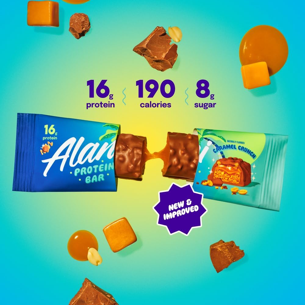 Alani Nu - Protein Bar Caramel Crunch 45g x 12