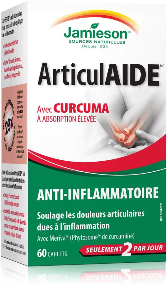 Jamieson Joint RELIEF Anti-Inflammatory with 500 mg High Absorption Turmeric