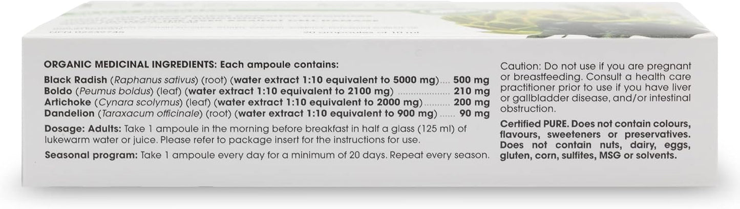 Nutripur Duo Flux O Bile 有机肝脏净化胶囊,20天