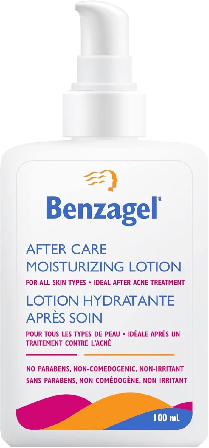 Benzagel After Care Moisturizing Lotion For All Skin Types, 100 ml