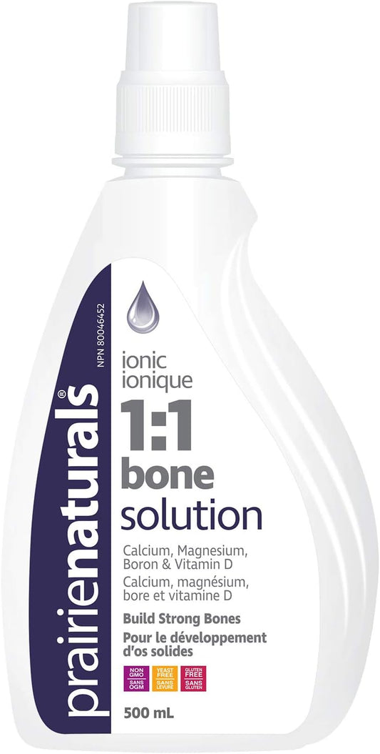 Prairie Naturals Liquid ionic Bone Solution 1:1-500 mL