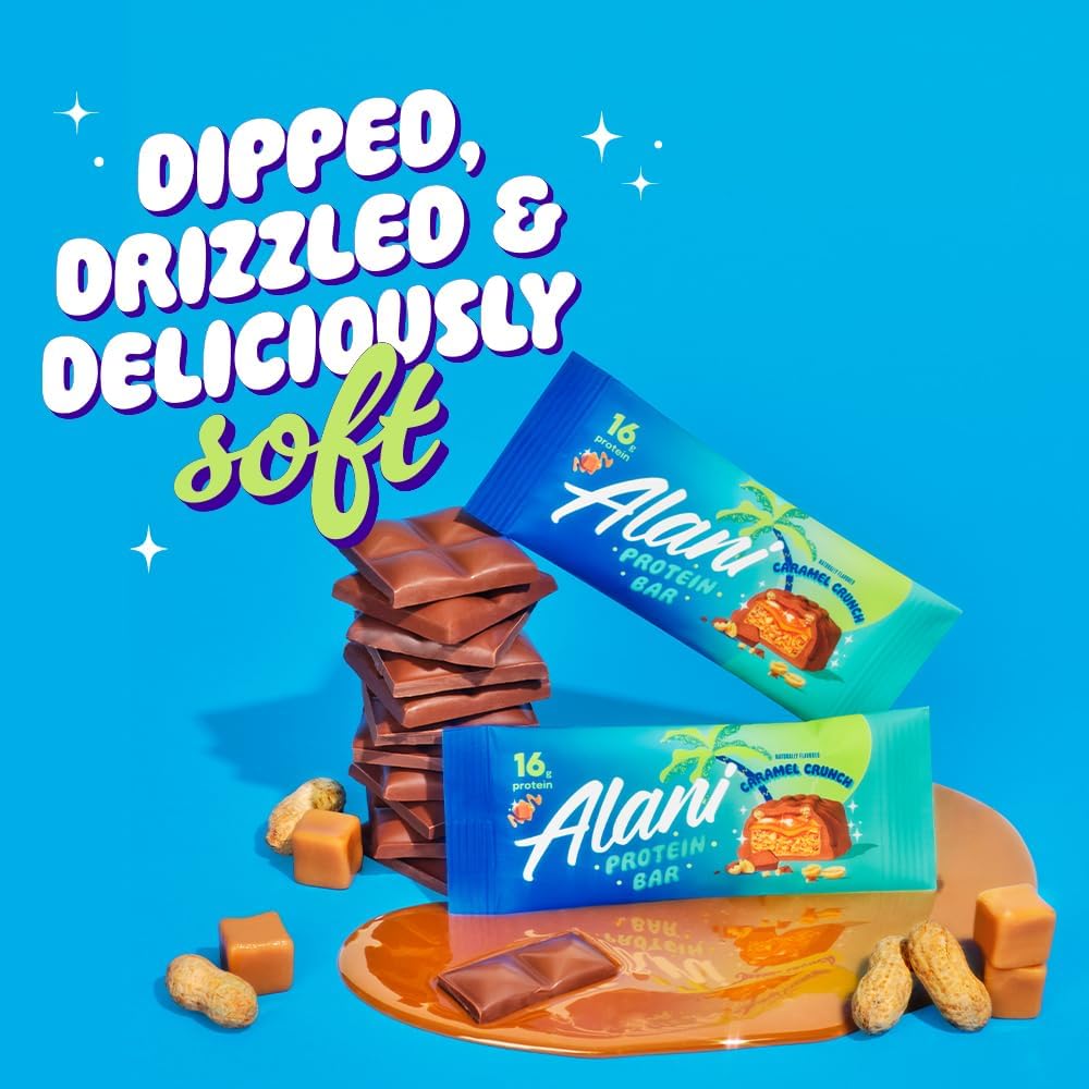Alani Nu - Protein Bar Caramel Crunch 45g x 12